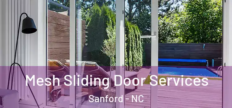 Mesh Sliding Door Services Sanford - NC